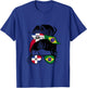 Half Dominican half Brazilian Mix Dominican and Brazil Roots T-Shirt - T-Shirt | Royal