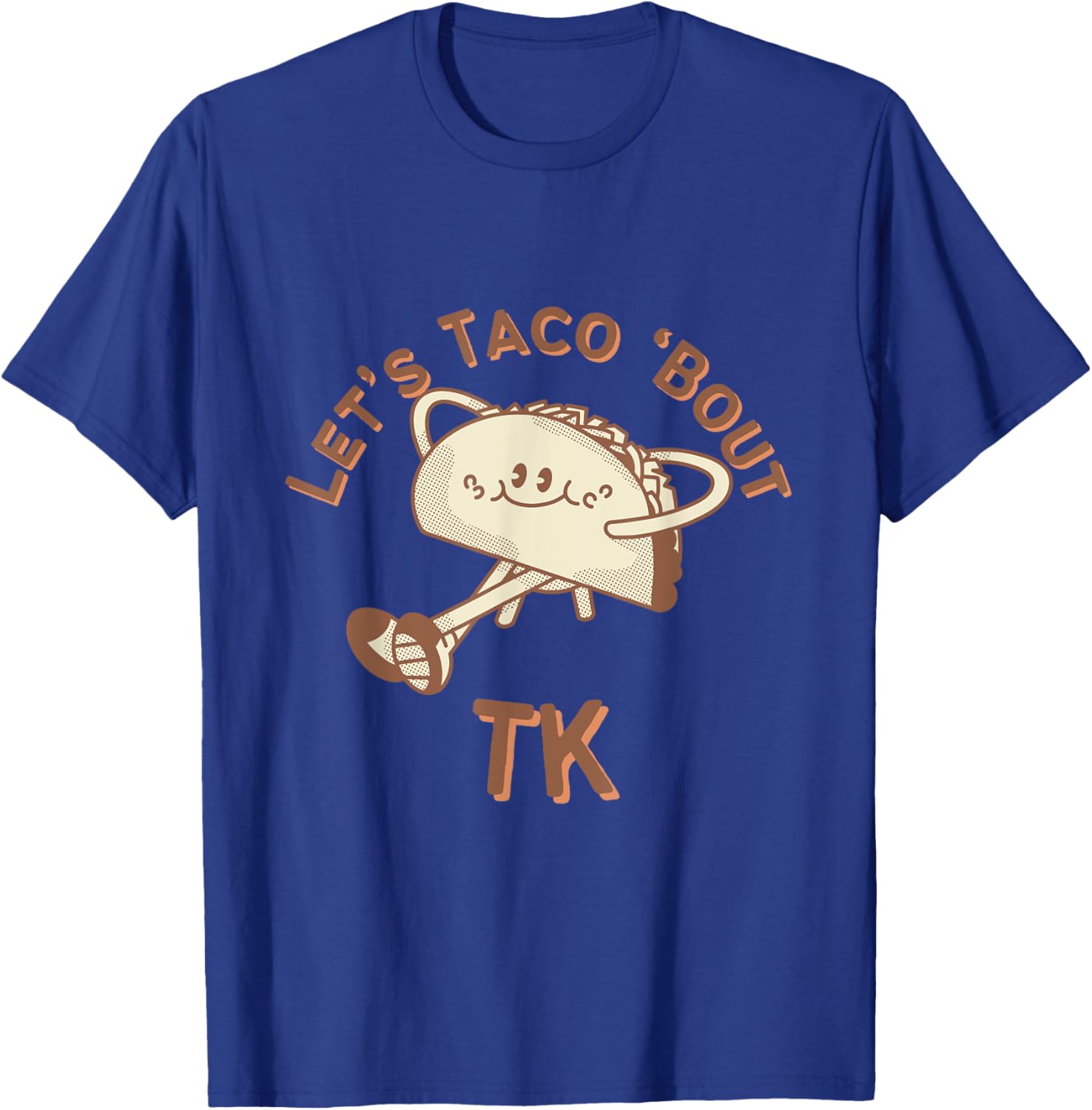 TK Teacher Let's Taco 'Bout Matching Grade School T-Shirt - T-Shirt | Royal