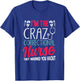 Correctional Nurse Prison Nursing T-Shirt - T-Shirt | Royal