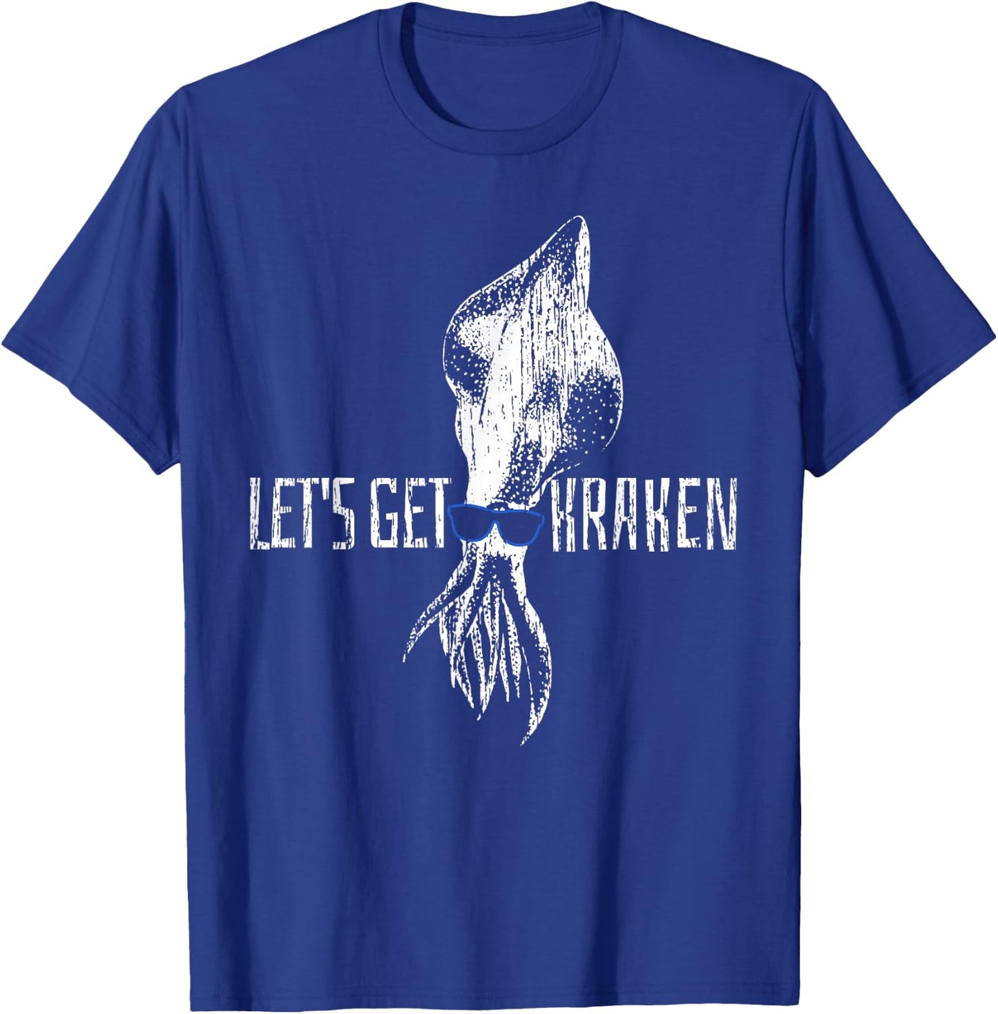 Squid Marine Biology T-Shirt - T-Shirt | Royal