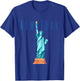 Statue of Liberty- USA- New York- Tourists Outfit T-Shirt - T-Shirt | Royal