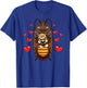 Madagascar Cockroach with Cuddly Toy T-Shirt - T-Shirt | Royal