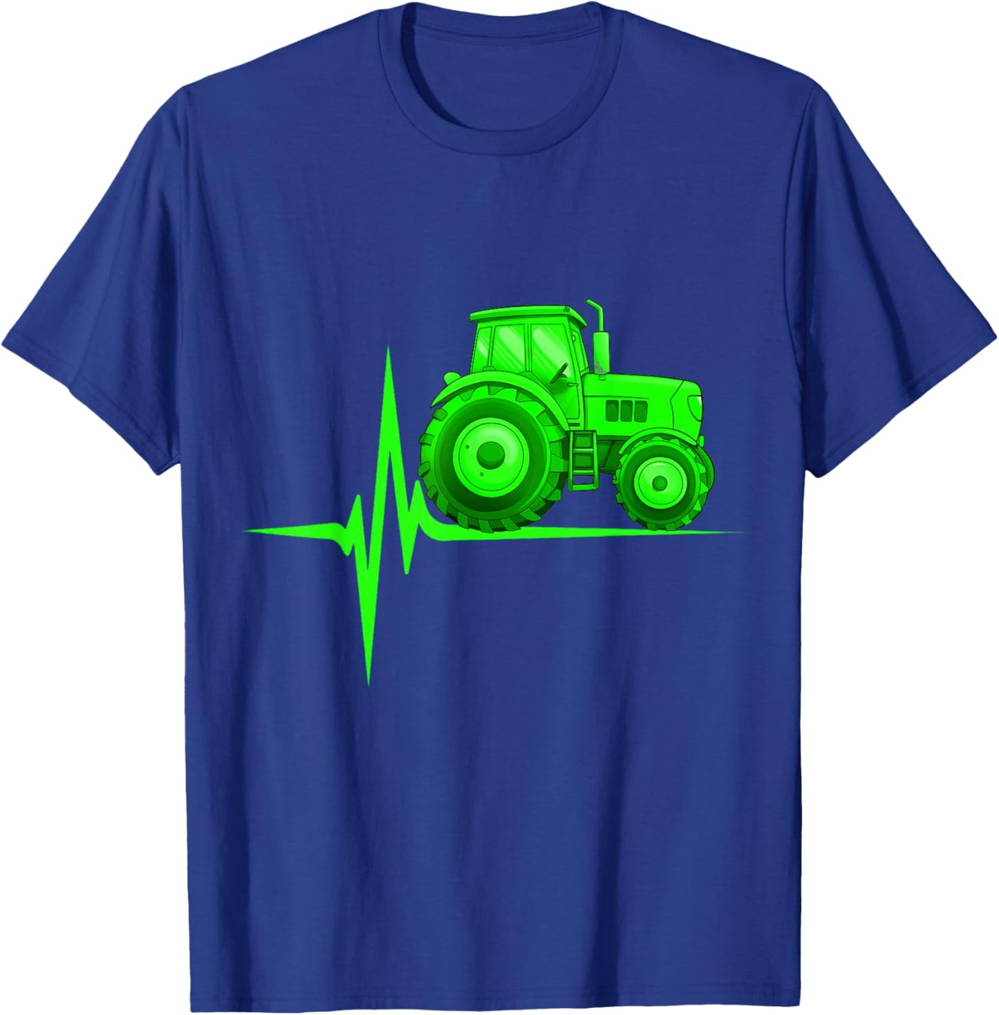 Tracteur Heartbeat Farming Shirt - Meilleur pour les agriculteurs T-Shirt - T-Shirt | Royal