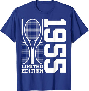 71st BIRTHDAY TENNIS LIMITED EDITION 1955 T-Shirt - T-Shirt | Royal