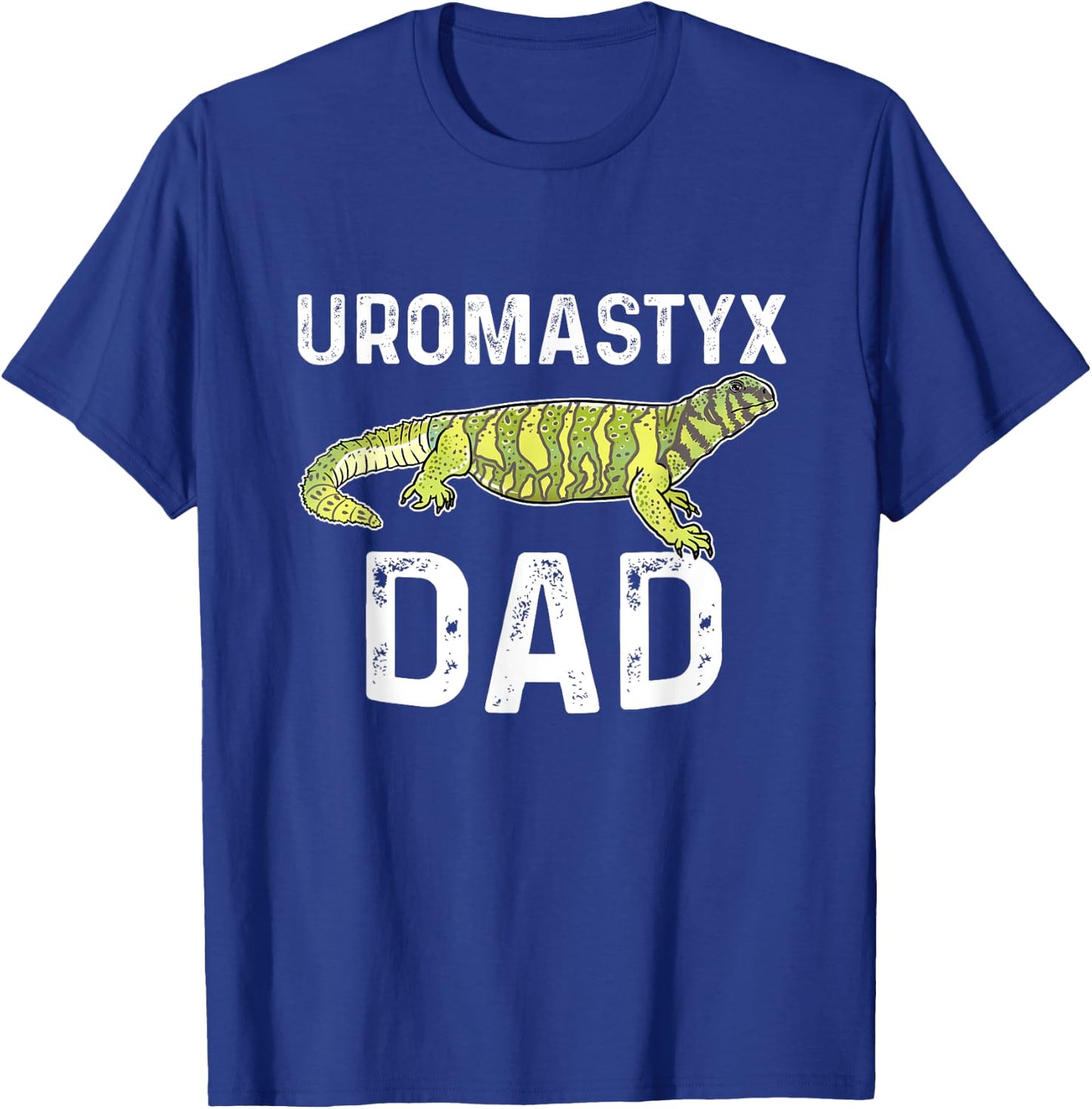 Funny Uromastyx Dad Gift Agamid Lizard Pet Reptile Mastigure T-Shirt - T-Shirt | Royal