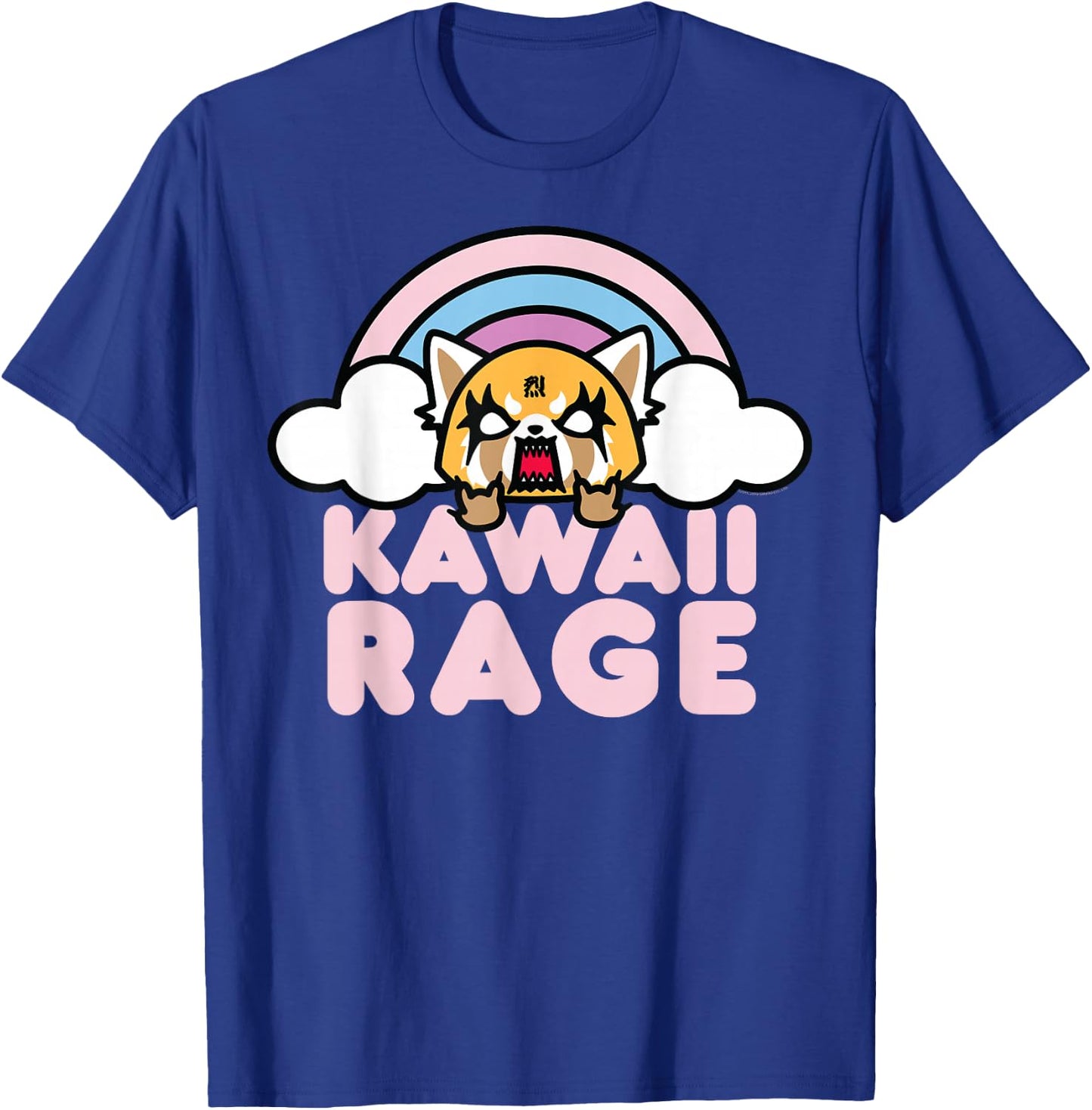 Aggretsuko Kawaii Rage T-Shirt - T-Shirt | Royal