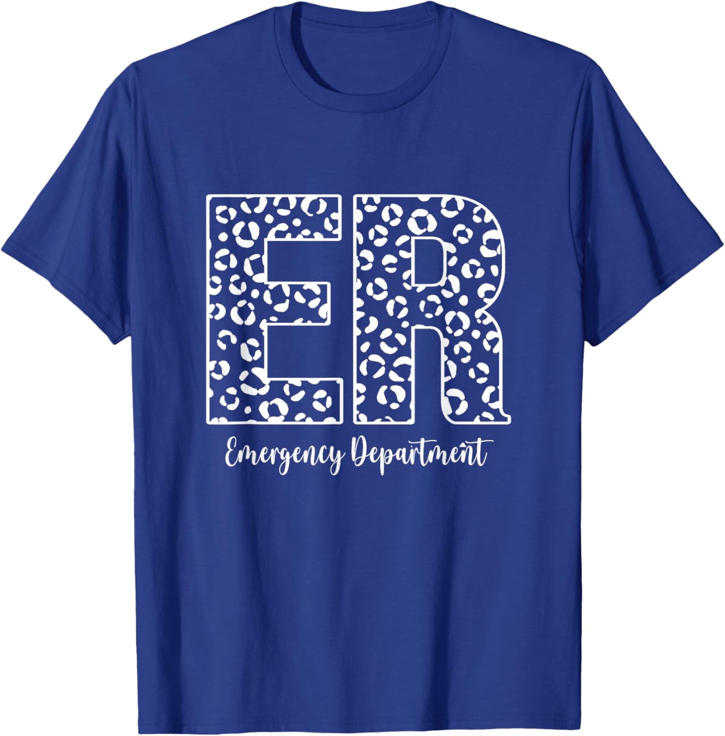 Emergency Department Emergency Room Healthcare Nursing Nurse T-Shirt - T-Shirt | Royal