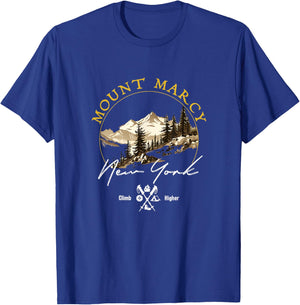 Mount Marcy Retro Vintage Apparel - Mount Marcy Souvenir T-Shirt - T-Shirt | Royal