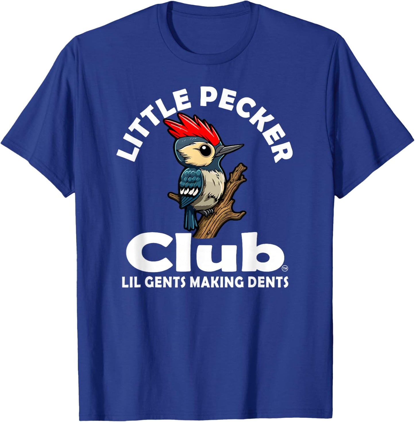 The Real Little Pecker Club T-Shirt - T-Shirt | Royal