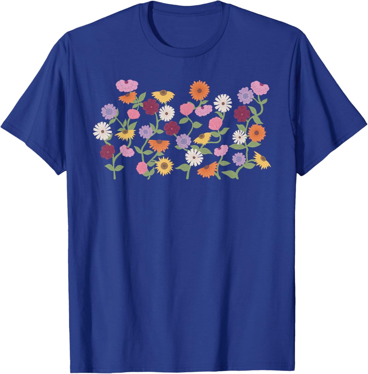 Surprise Song Piano Flower T-Shirt - T-Shirt | Royal