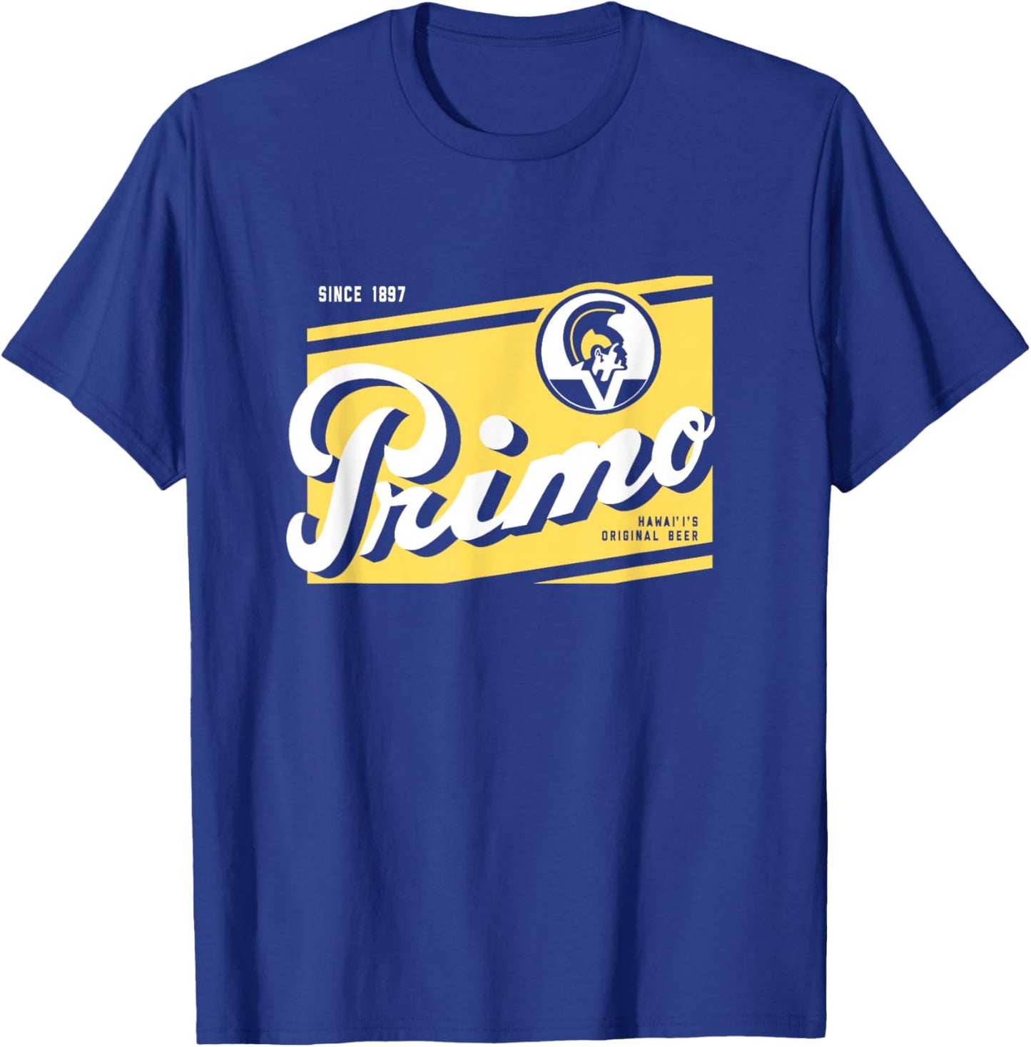 Primo Style - Pale Logo T-Shirt - T-Shirt | Royal