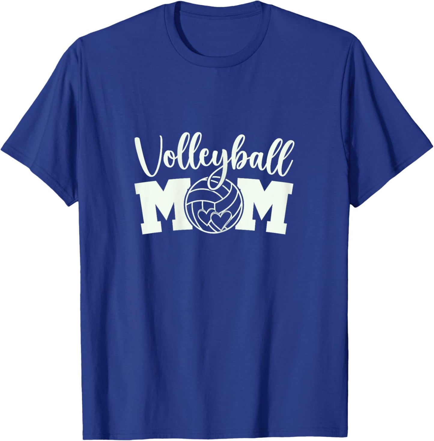 Volleyball Mom Cute Mom Life Volleyball Practice Cheer Mom T-Shirt - T-Shirt | Royal