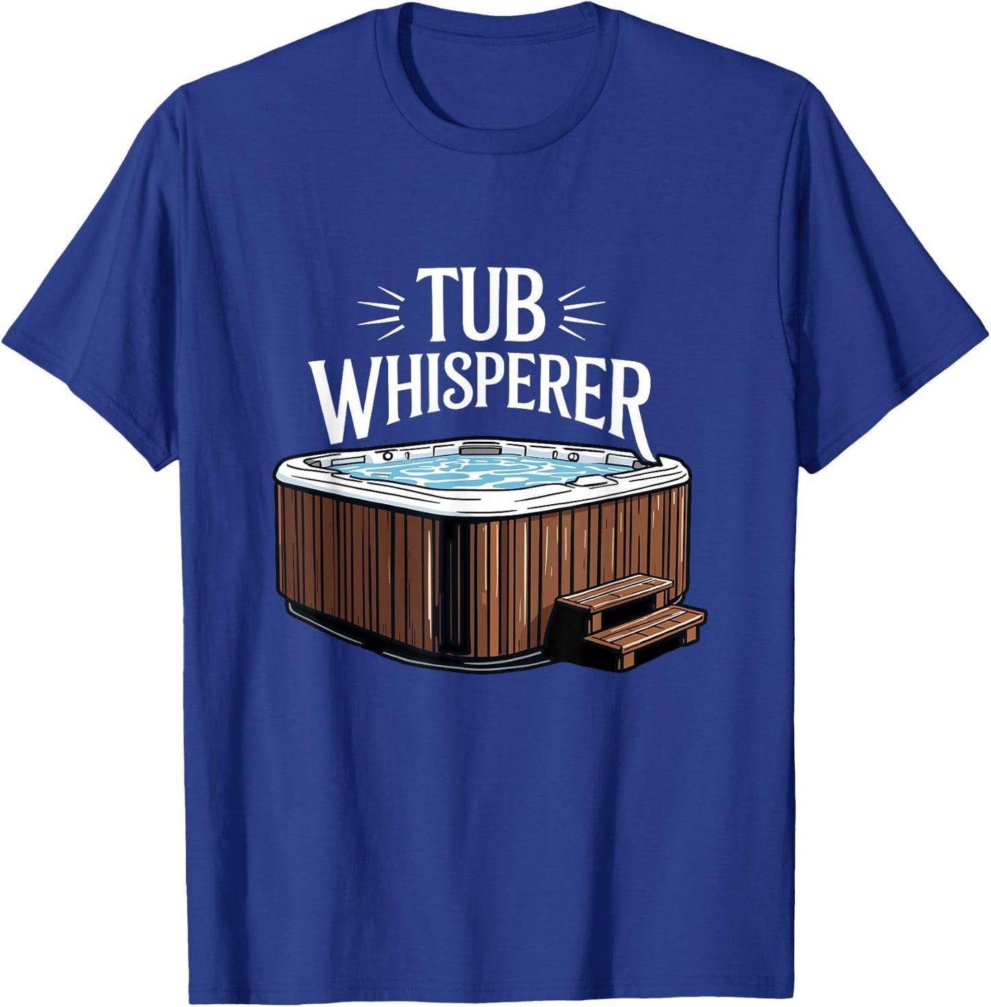 Whirlpool Funny Hot Tub T-Shirt - T-Shirt | Royal