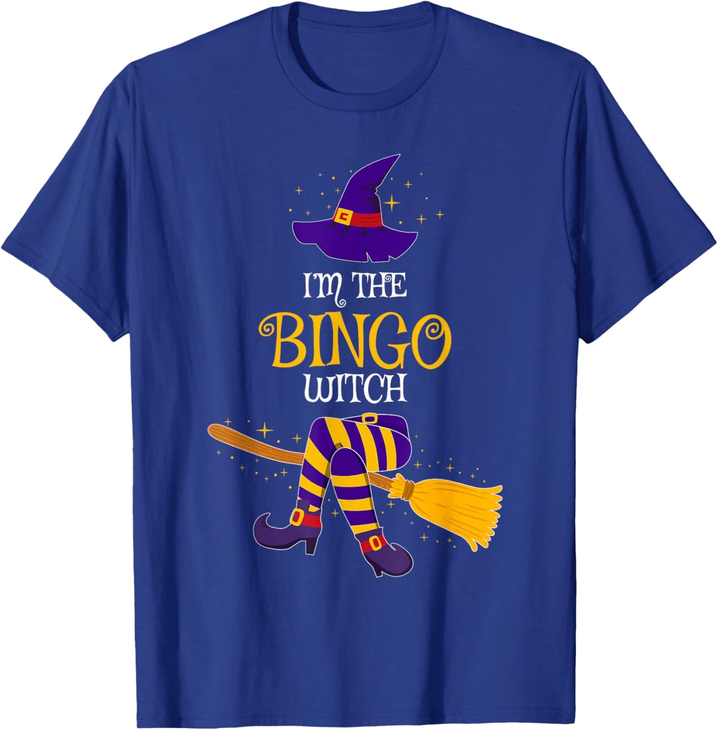 I’m The Bingo Witch Family Matching Costume Halloween T-Shirt - T-Shirt | Royal