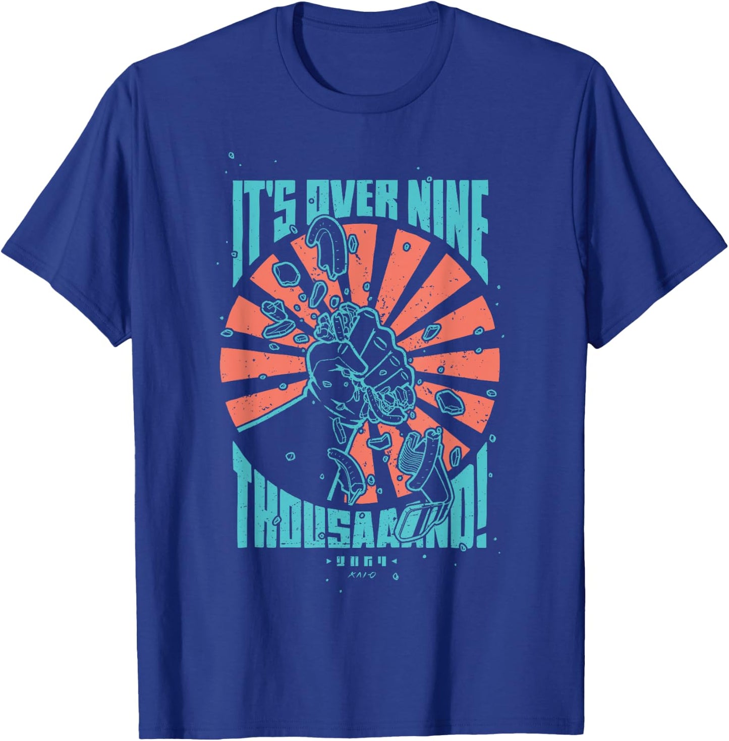 It's Over 9000 Summer Edition Women T-Shirt - T-Shirt | Royal