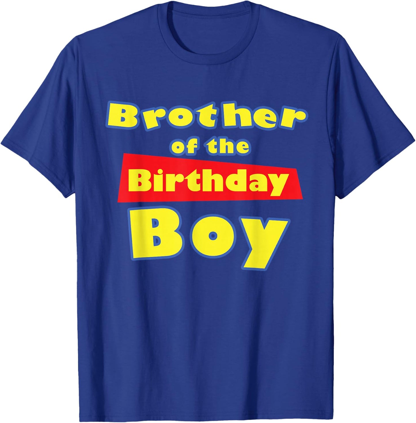 Birthday Story Brother of the Birthday Boy T-Shirt - T-Shirt | Royal