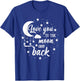 Love You To The Moon And Back Share Your Love Valentines Day T-Shirt - T-Shirt | Royal