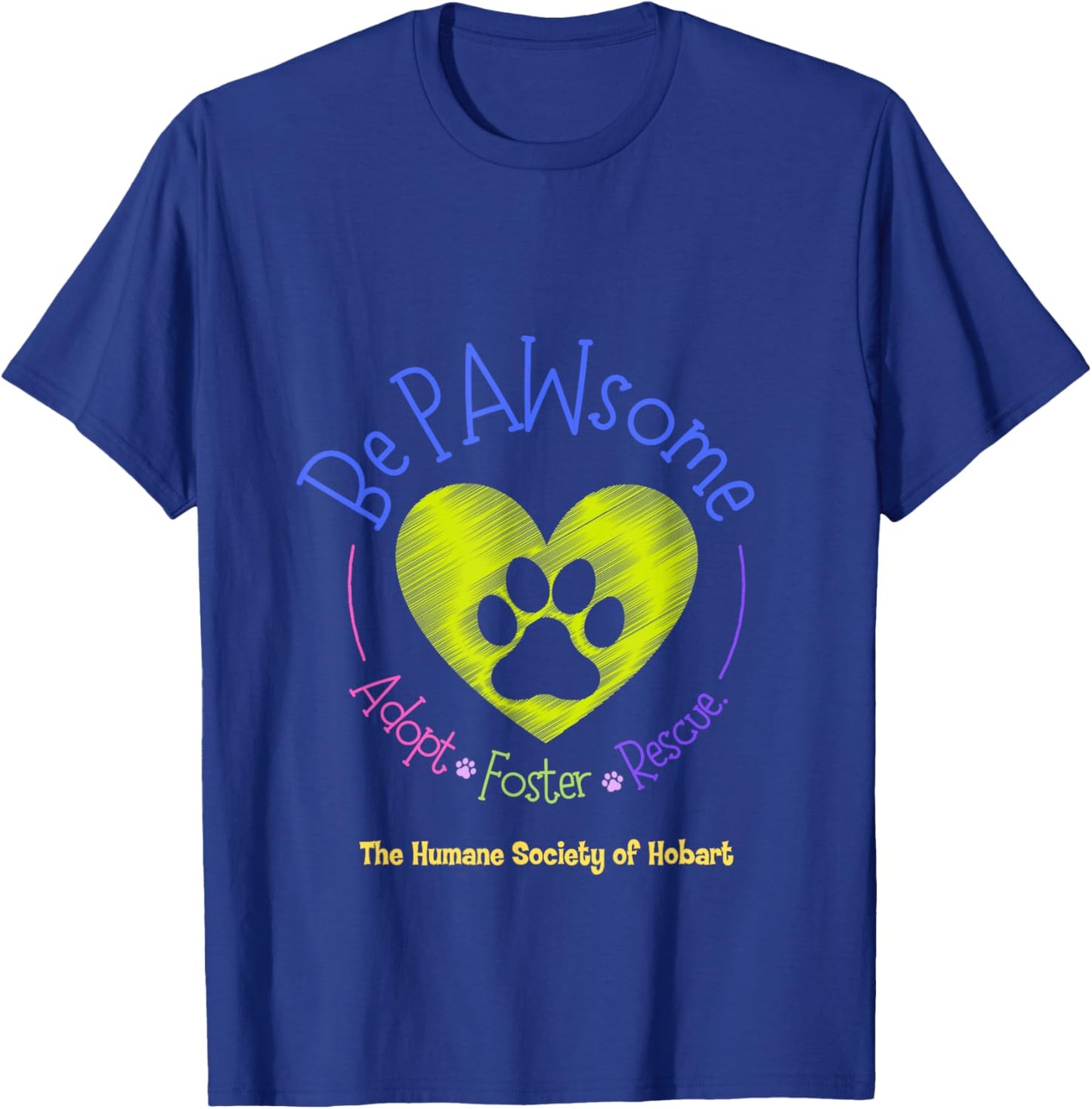 Be Pawsome - HSH T-Shirt - T-Shirt | Royal