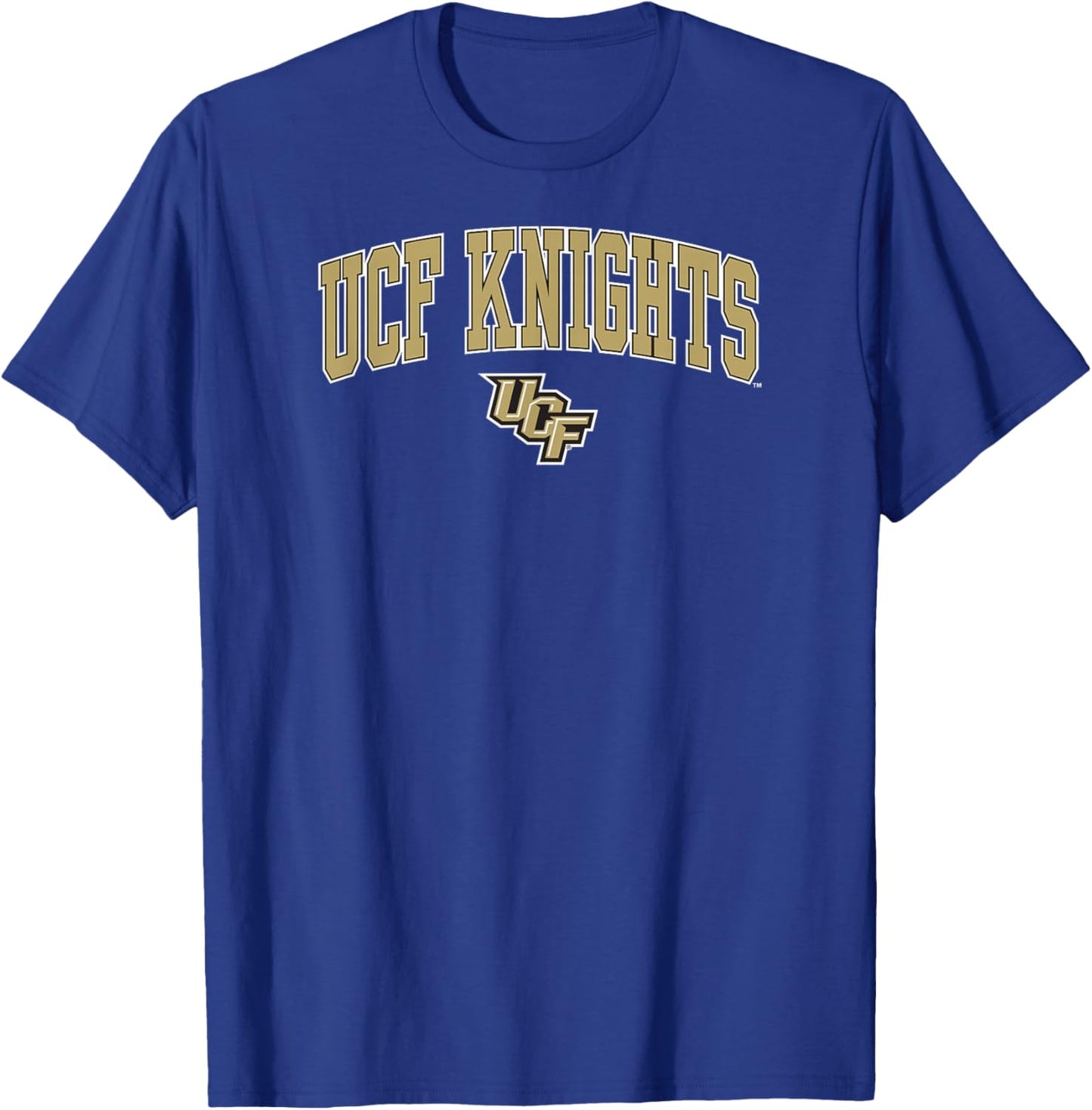 Central Florida Golden Knights Arch Over Dark Heather T-Shirt - T-Shirt | Royal