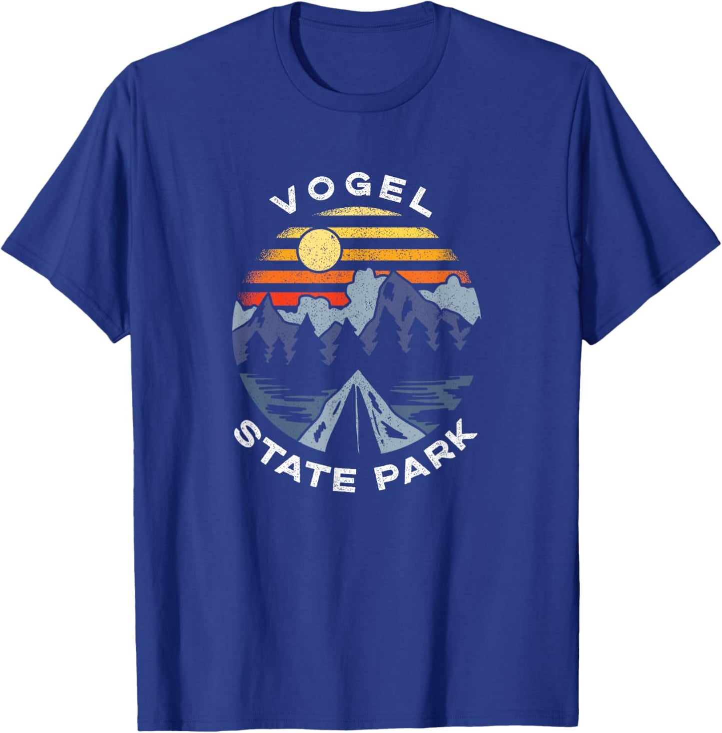 Vogel State Park Mountains Georgia Vacation T-Shirt - T-Shirt | Royal