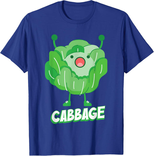 Funny Cabbage with Arms Healthy Vegetables Cabbage