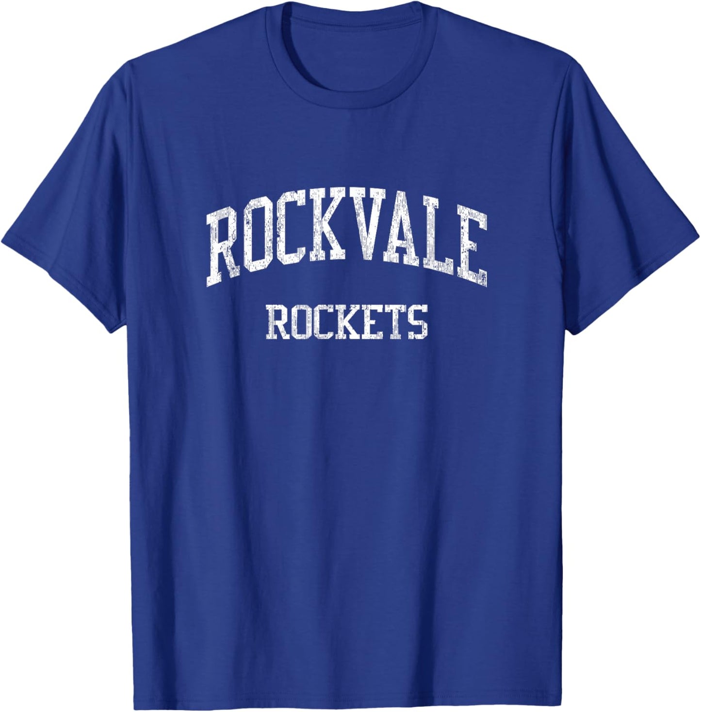 Rockvale High School HS Rockvale TN Vintage Sports T-Shirt - T-Shirt | Royal