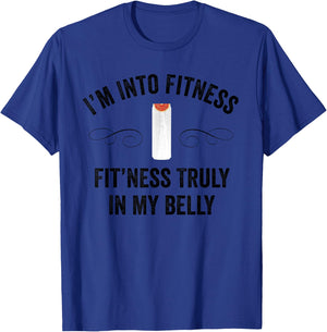 Fitness Truly in My Belly Ain't No Laws Funny Hard Seltzer T-Shirt - T-Shirt | Royal