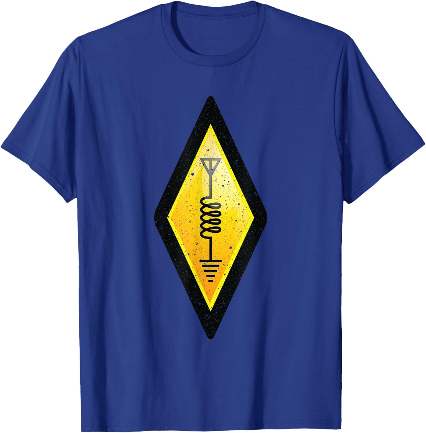 Funny Ham Radio Art Women Ham Operator Amateur Radio T-Shirt - T-Shirt | Royal