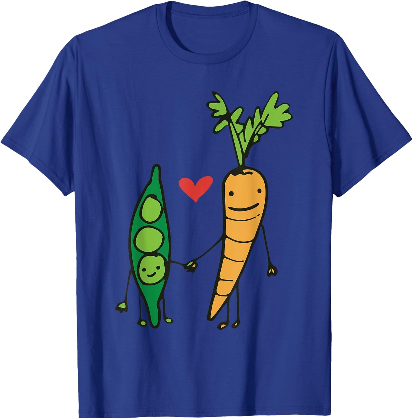 Carrot and Peas T-Shirt - T-Shirt | Royal