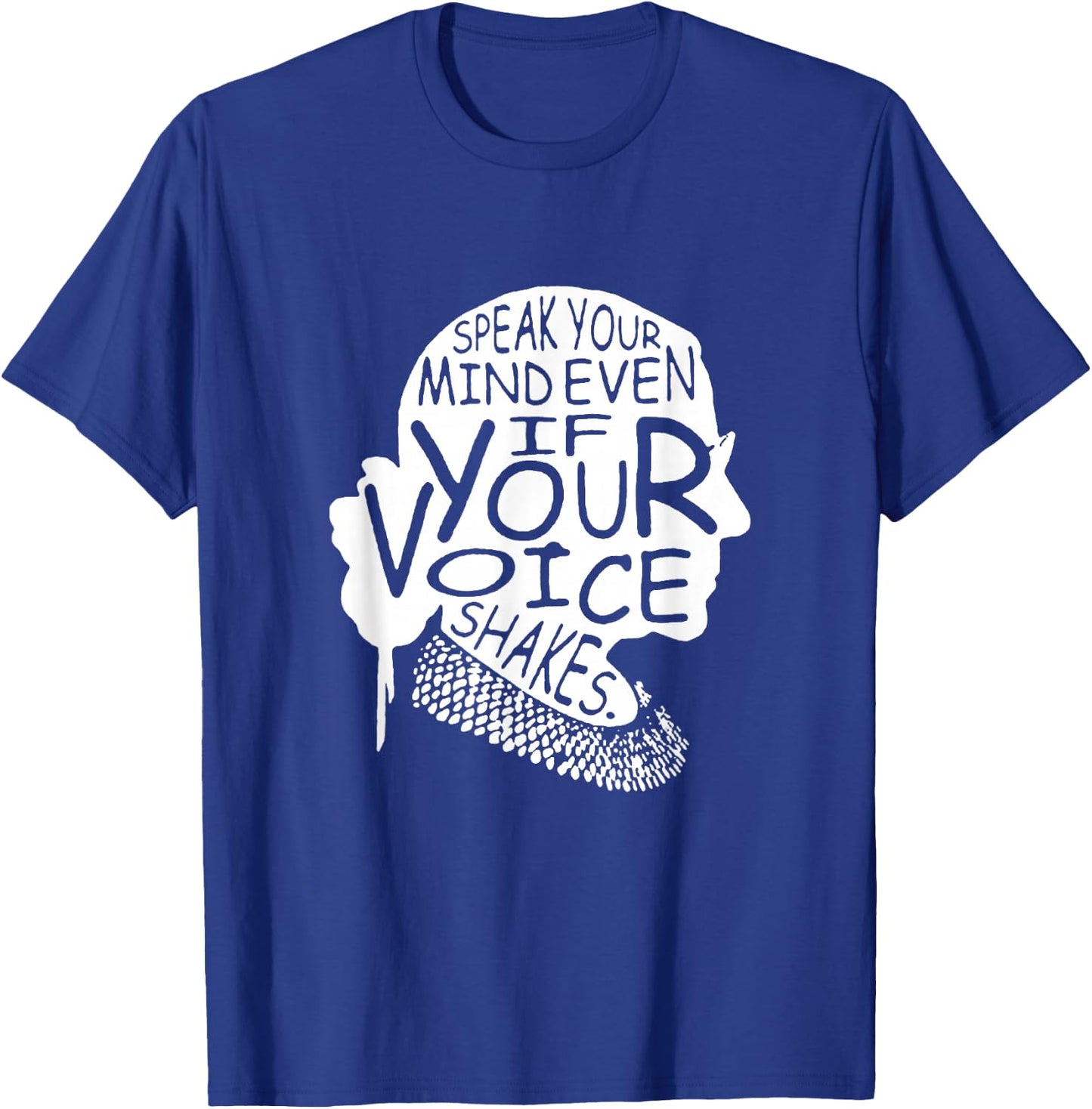 RBG Ruth Bader Ginsburg Feminist Political Gift Small T-Shirt - T-Shirt | Royal