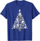 Disney Mickey & Friends White Gold Christmas Tree Holiday T-Shirt - T-Shirt | Royal