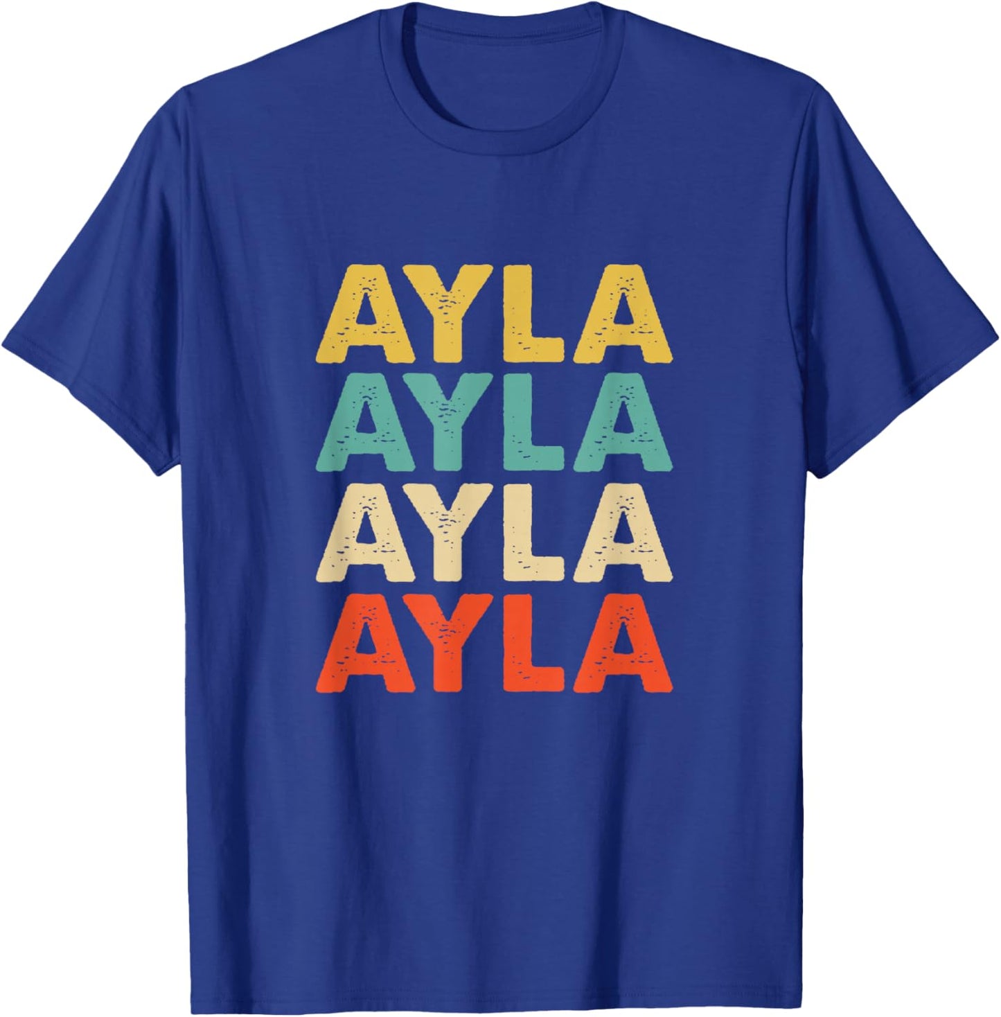Ayla Name T-Shirt - T-Shirt | Royal