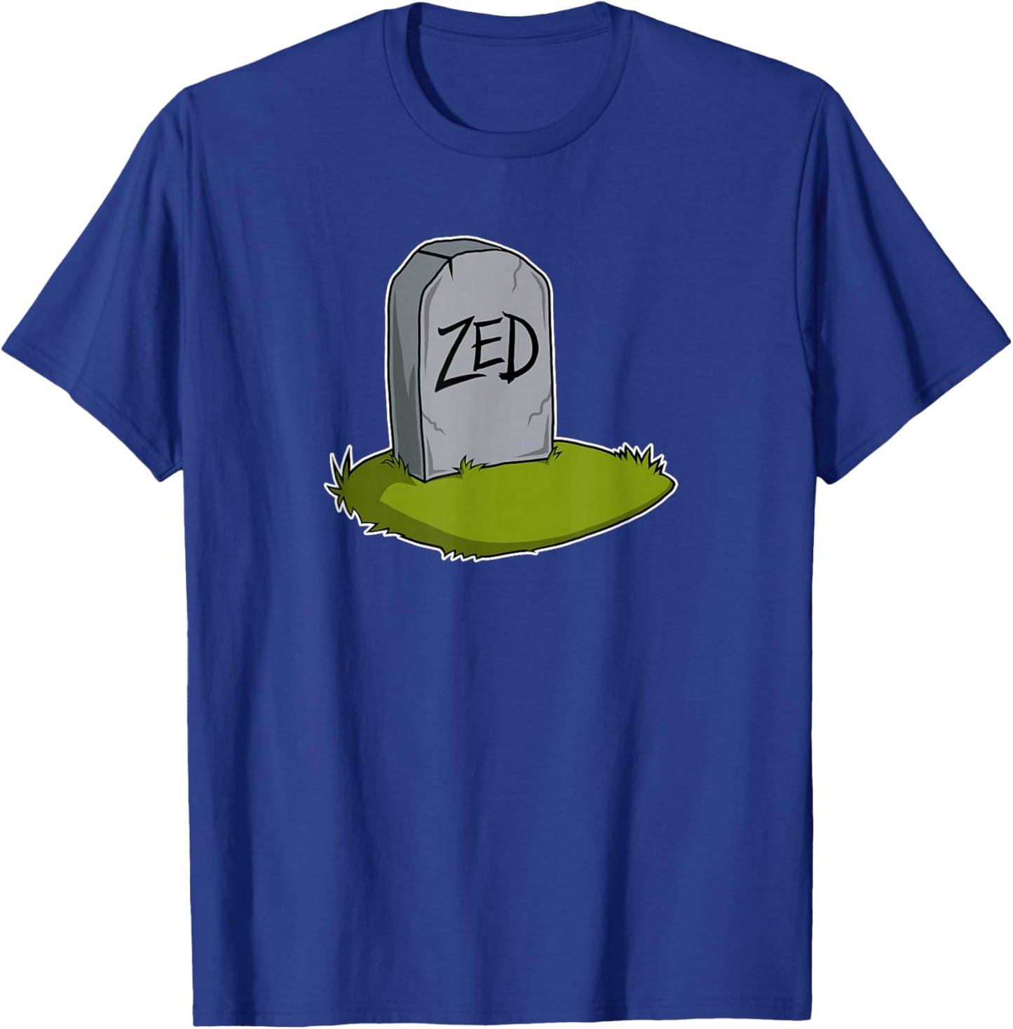 Movie Shirt. Funny Zed's Dead Gravesite Graphic Design T-Shirt - T-Shirt | Royal