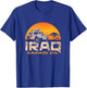 Iraq Veteran Safari Club Army Vet Gift T-Shirt - T-Shirt | Royal