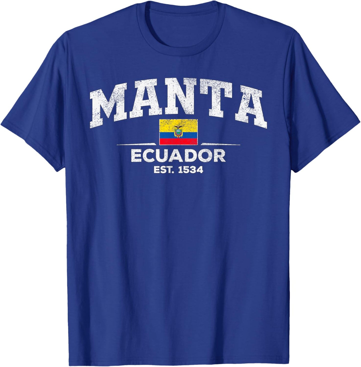 Manta Ecuador T-Shirt - T-Shirt | Royal