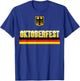 Oktoberfest Beer Foam German Flag and Eagle Emblem T-Shirt - T-Shirt | Royal