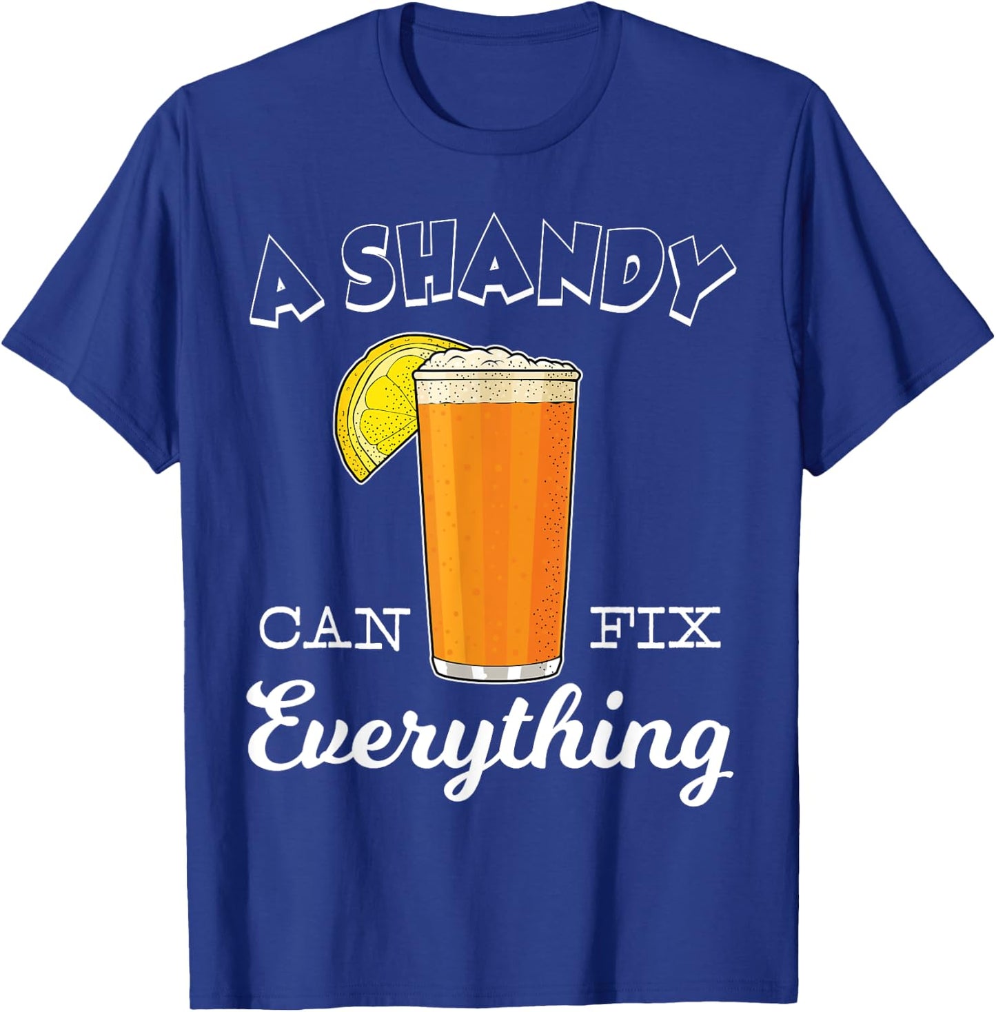 Homebrewing Beer Summer Drink Shandy T-Shirt - T-Shirt | Royal