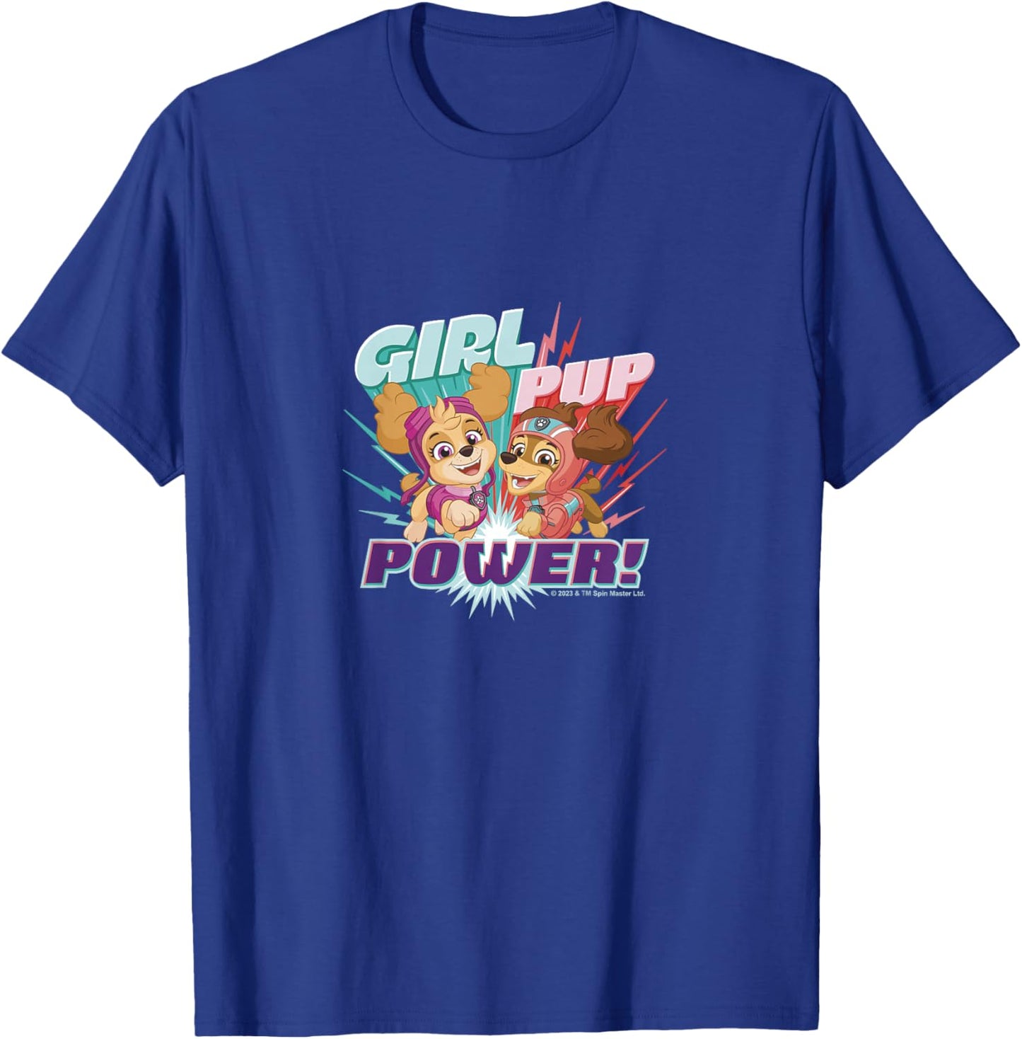 PAW Patrol Skye Liberty Electrifying Girl Pup Power T-Shirt - T-Shirt | Royal