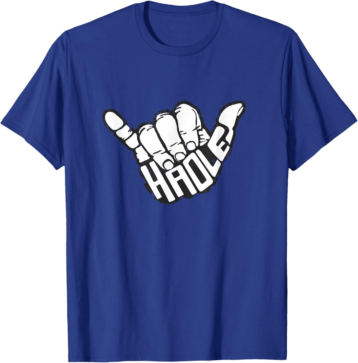 Hawaiian Haole Surf Hawaii Maui Aloha T-Shirt - T-Shirt | Royal