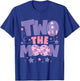 Two The Moon Birthday Outfit Girl 2 Year Old 2nd Birthday T-Shirt - T-Shirt | Royal