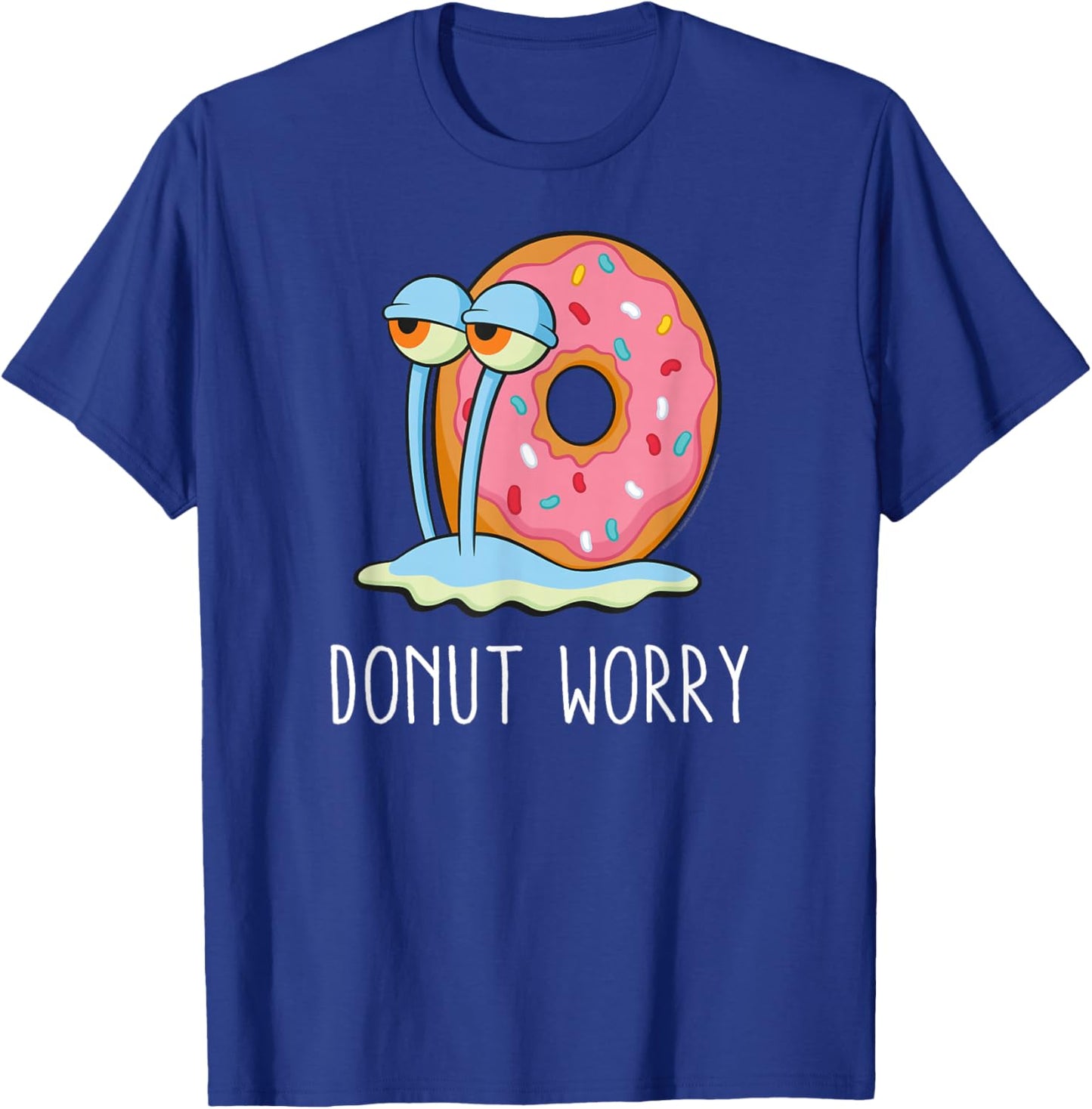 Spongebob Squarepants Donut Worry Gary T-Shirt - T-Shirt | Royal