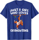Funny Orangutan Art For Girls Women Monkey Orang Ape Lover T-Shirt - T-Shirt | Royal