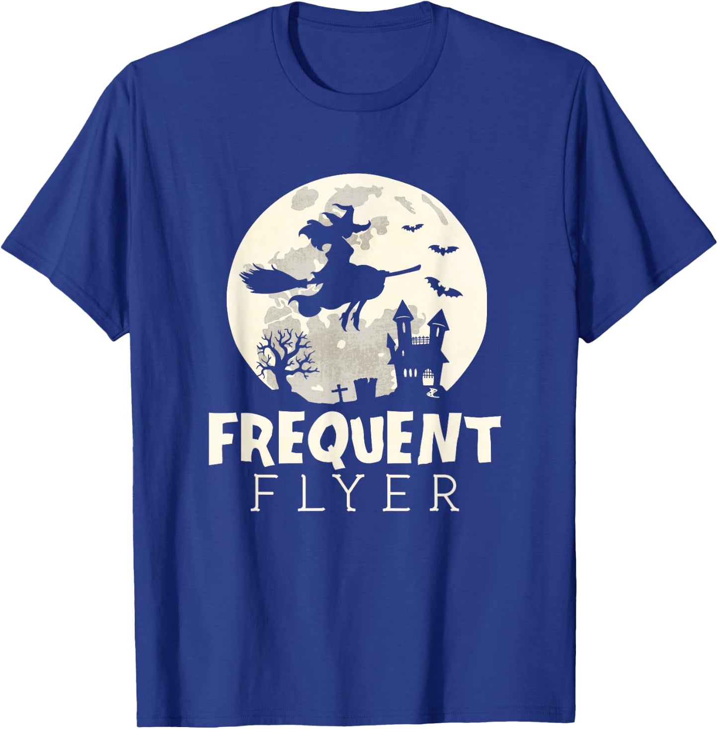 Halloween witch costume Frequent - Flyer Shirt T-Shirt - T-Shirt | Royal