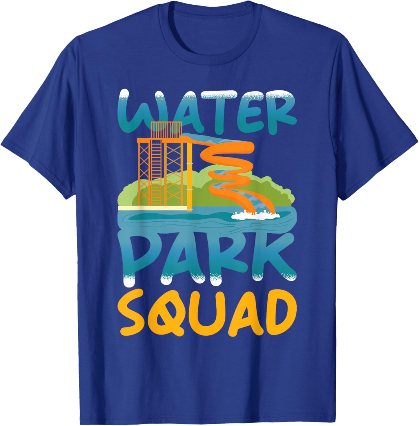 Water Park Squad - Group Family Water Park T-Shirt - T-Shirt | Royal