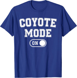 Coyote Mode On Costume Funny Animal Lover Gift T-Shirt - T-Shirt | Royal