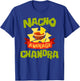 NACHO AVERAGE CHANDRA Funny Birthday Personalized Name Gift T-Shirt - T-Shirt | Royal