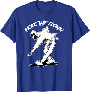 Koko the Clown Ghost Gothic T-Shirt - T-Shirt | Royal