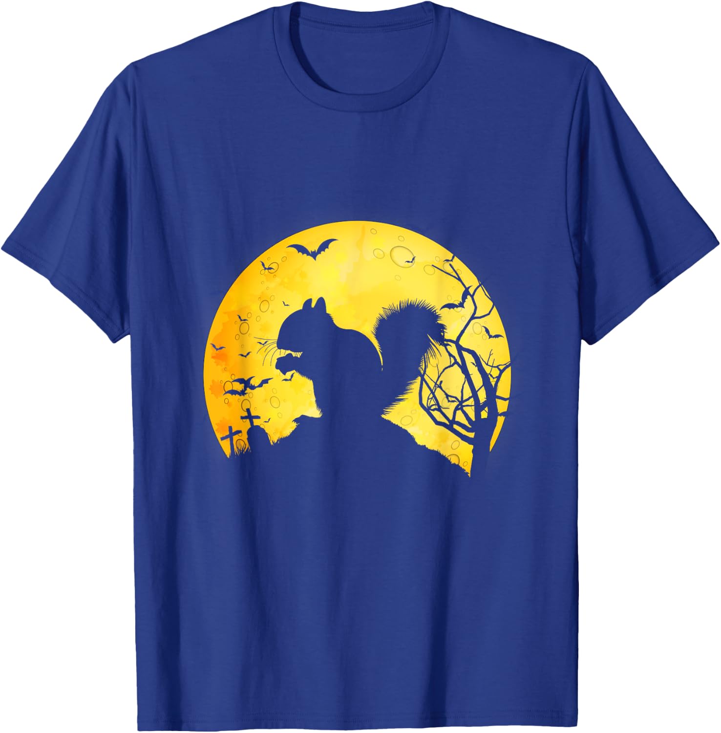 Halloween Animal Spooky Squirrel T-Shirt - T-Shirt | Royal