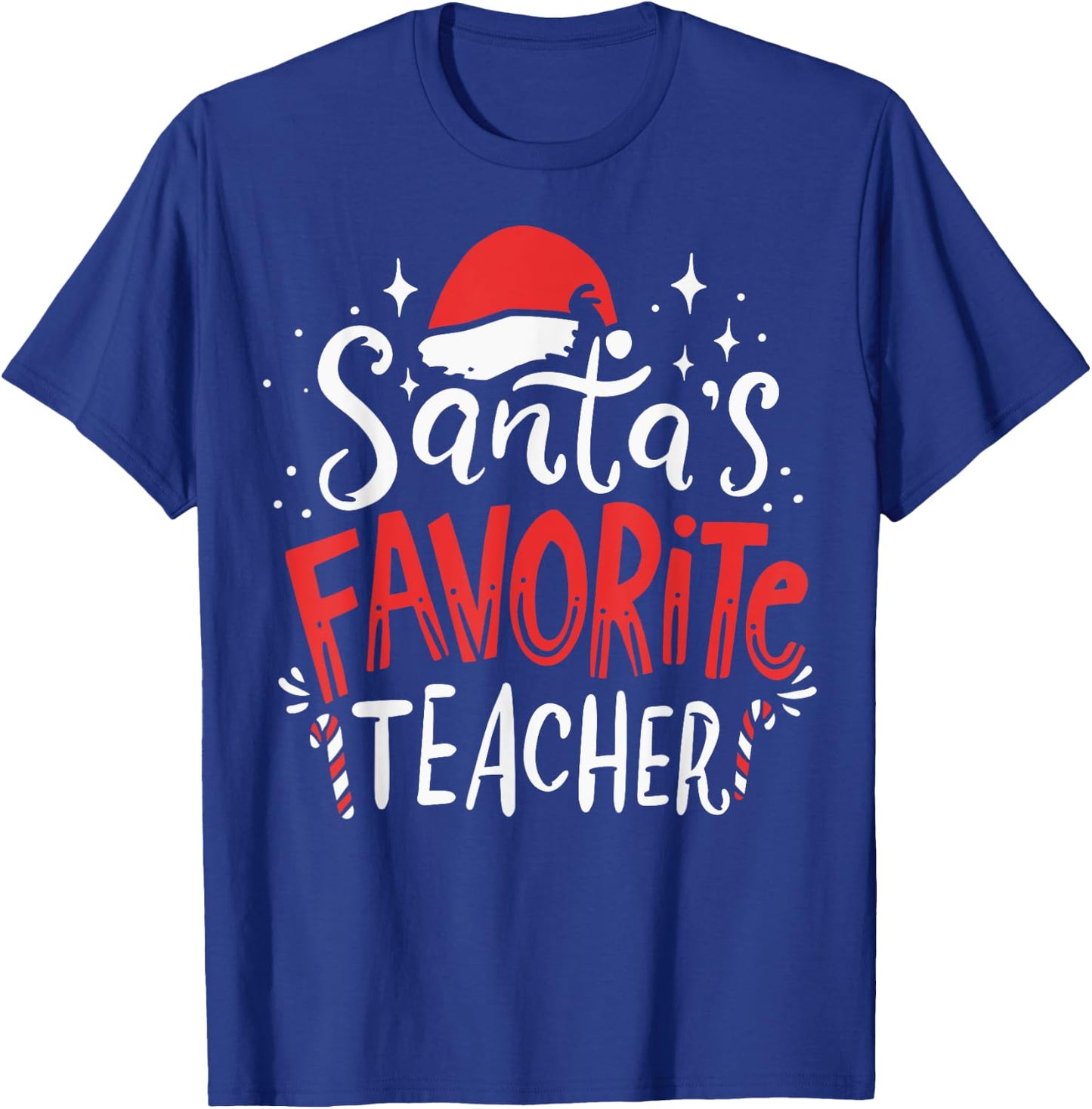Christmas Teacher T-Shirt - T-Shirt | Royal
