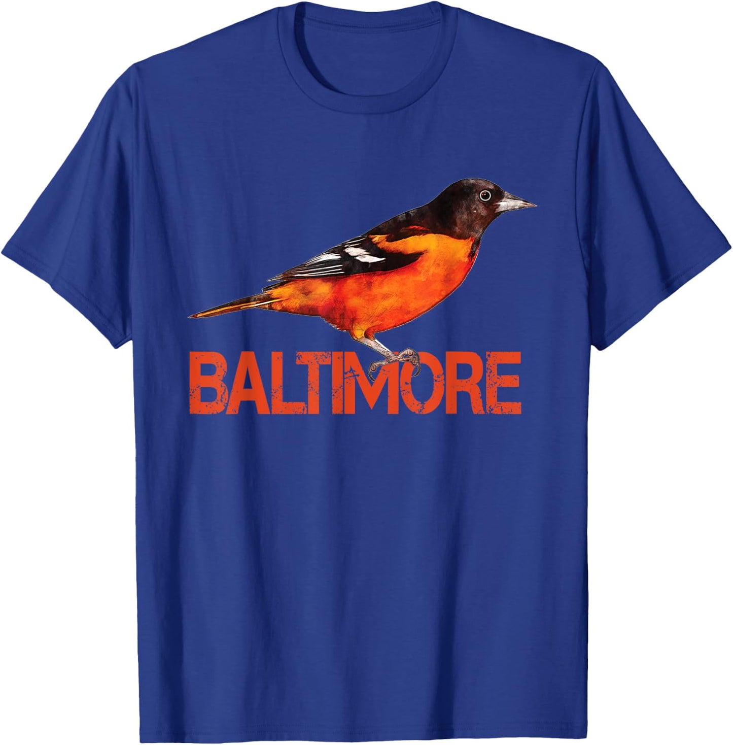 Baltimore Maryland Lord Baltimore Oriole Eye T-Shirt - T-Shirt | Royal